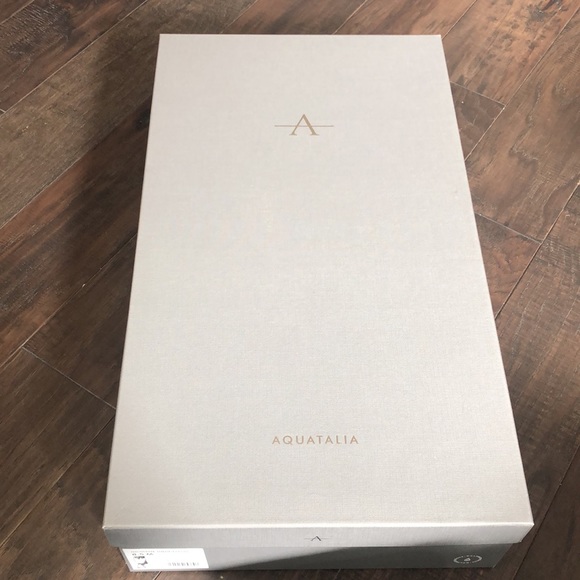 Aquatalia Nicollete Suede/Elastic Boots in Black Size 8.5 - Picture 4 of 4